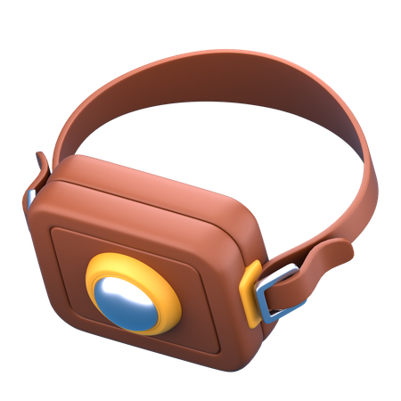 ヘッドランプ  3D Icon