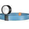 3d torch light logo