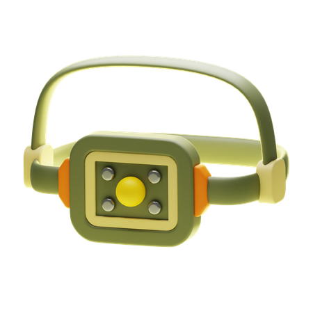 HEADLAMP  3D Icon