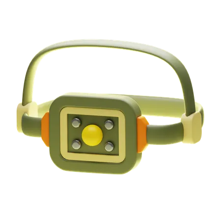 HEADLAMP  3D Icon