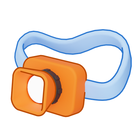 Headlamp  3D Icon