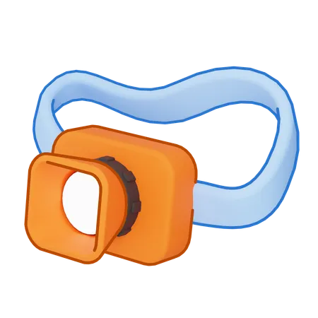 Headlamp  3D Icon