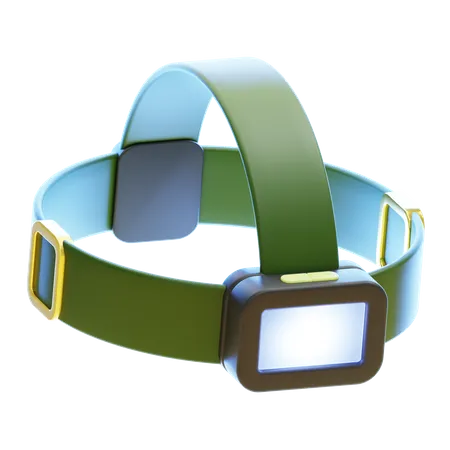 Headlamp  3D Icon