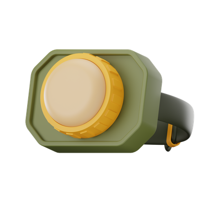 Headlamp 3D Icon