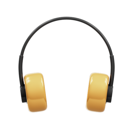 Headphone  3D Icon