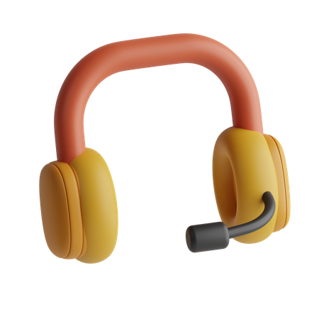 Headphone  3D Icon