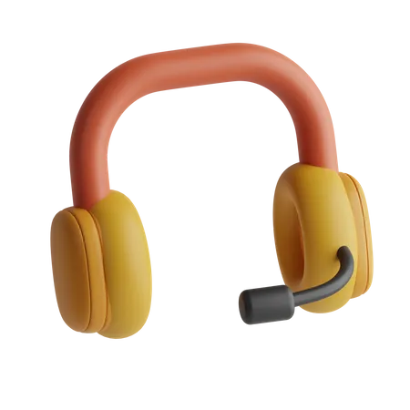 Headphone  3D Icon