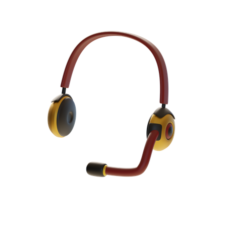 Headphone  3D Icon