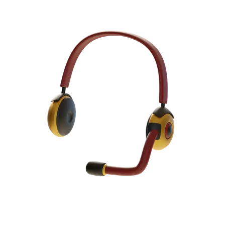 Headphone  3D Icon