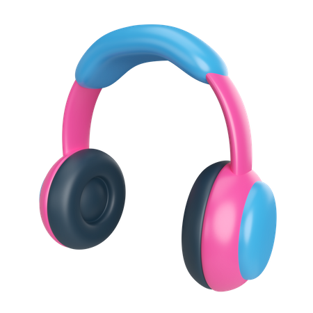 Headphone  3D Icon