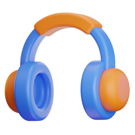 Headphone  3D Icon