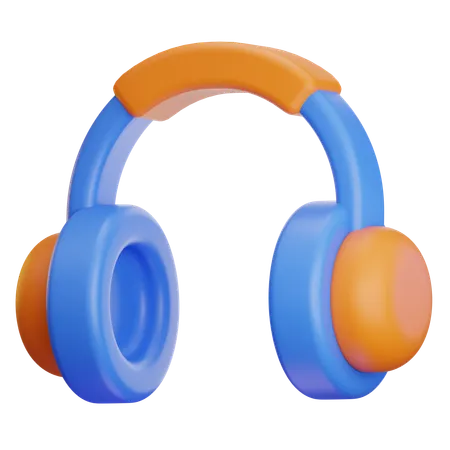 Headphone  3D Icon