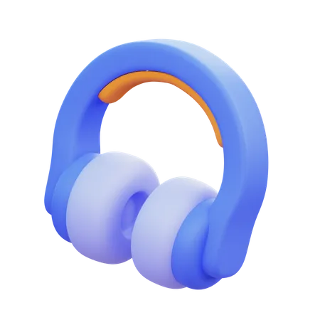 Headphone  3D Icon