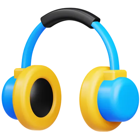 Headphone  3D Icon