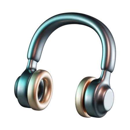 Headphone  3D Icon