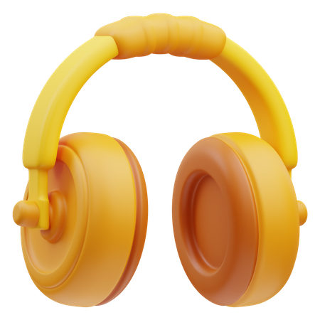 Headphone  3D Icon