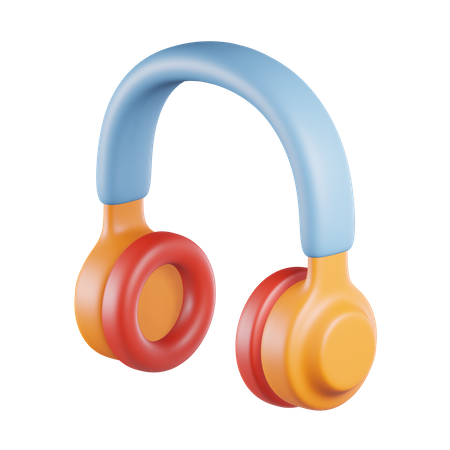 Headphone  3D Icon