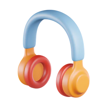 Headphone  3D Icon