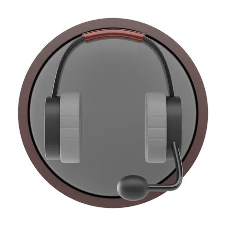 Headphone  3D Icon