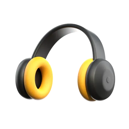 Headphone  3D Icon