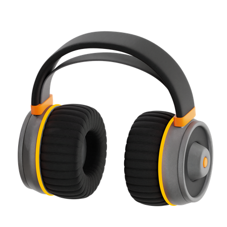 Headphone  3D Icon