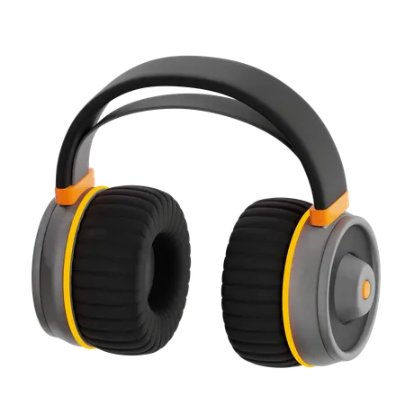 Headphone  3D Icon