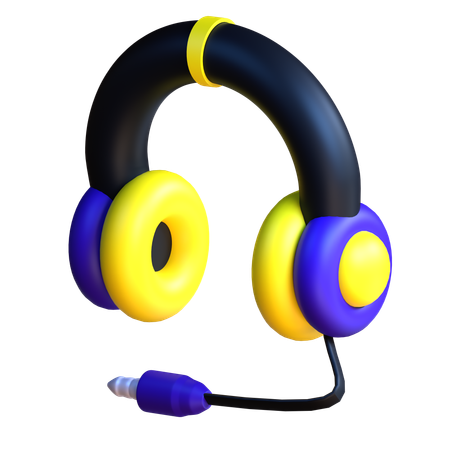 Headphone  3D Icon