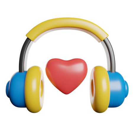 Headphone  3D Icon