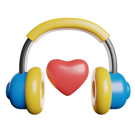 Headphone  3D Icon
