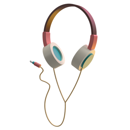 Headphone  3D Icon