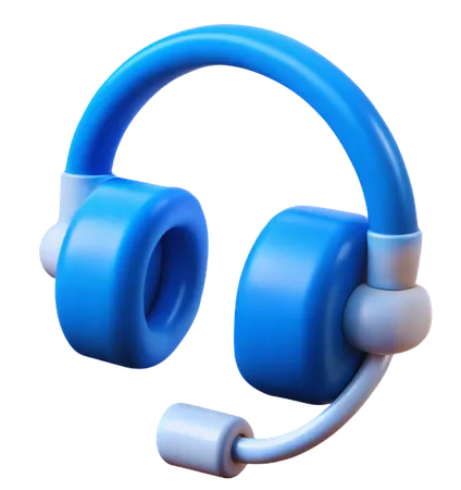 Headphone  3D Icon