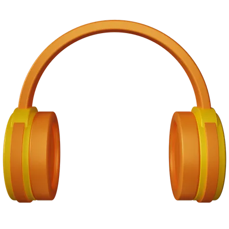 Headphone  3D Icon