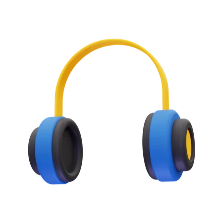 Headphone  3D Icon