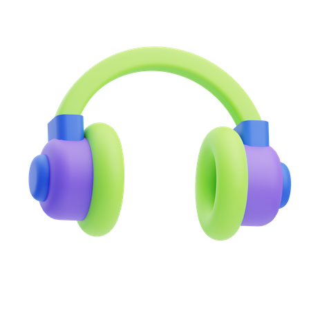 Headphone  3D Icon