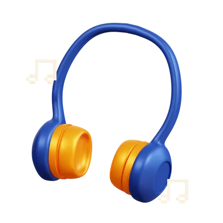 Headphone  3D Icon