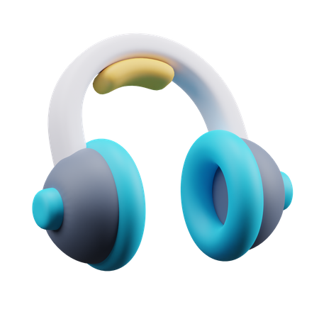 Headphone  3D Icon