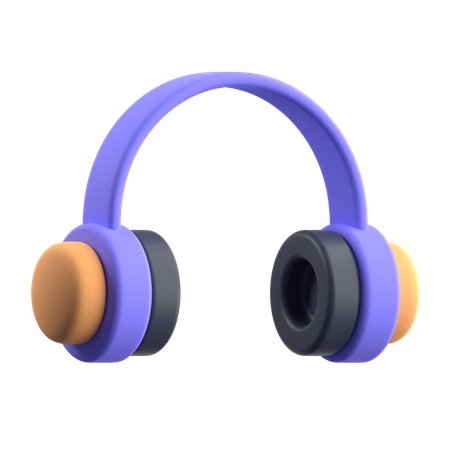 Headphone  3D Icon