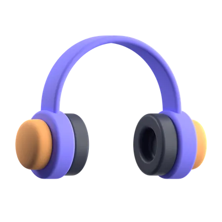 Headphone  3D Icon