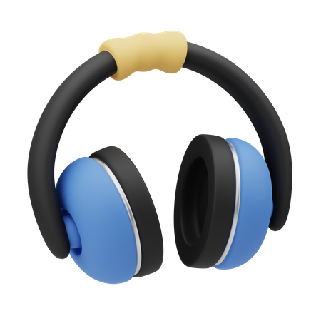 Headphone  3D Icon