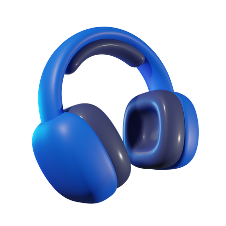 Headphone  3D Icon