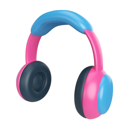 Headphone  3D Icon