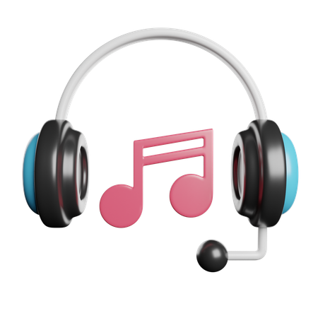 Headphone  3D Icon