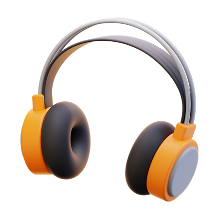 Headphone  3D Icon