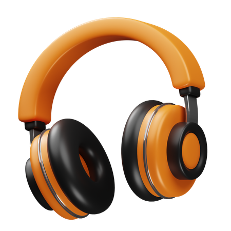 Headphone  3D Icon