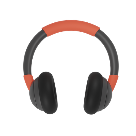 Headphone  3D Illustration