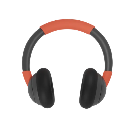 Headphone  3D Illustration