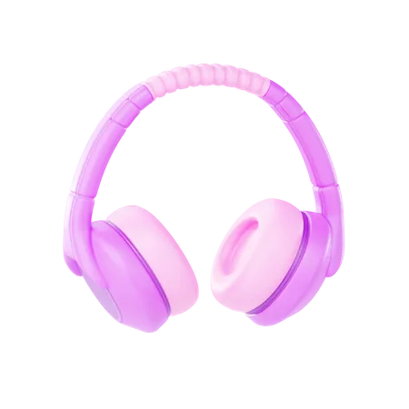 Headphone  3D Illustration