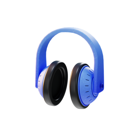 Headphone  3D Illustration