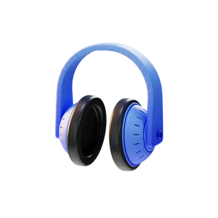 Headphone  3D Illustration