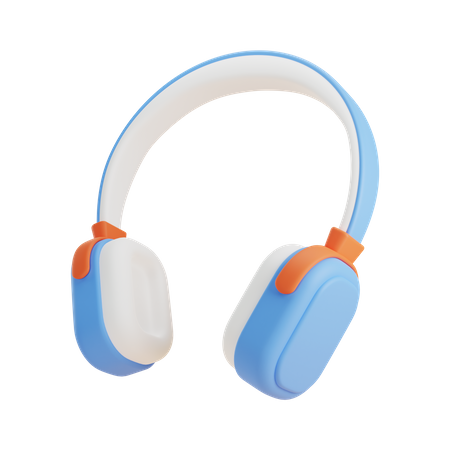 Headphone  3D Illustration